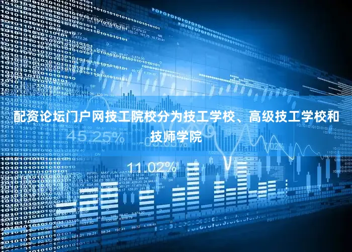 配资论坛门户网技工院校分为技工学校、高级技工学校和技师学院
