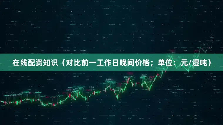 在线配资知识（对比前一工作日晚间价格；单位：元/湿吨）