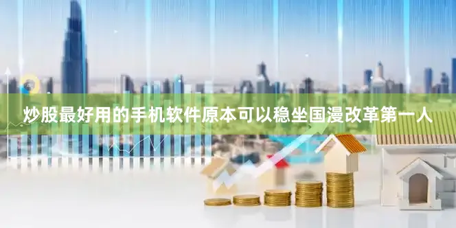 炒股最好用的手机软件原本可以稳坐国漫改革第一人
