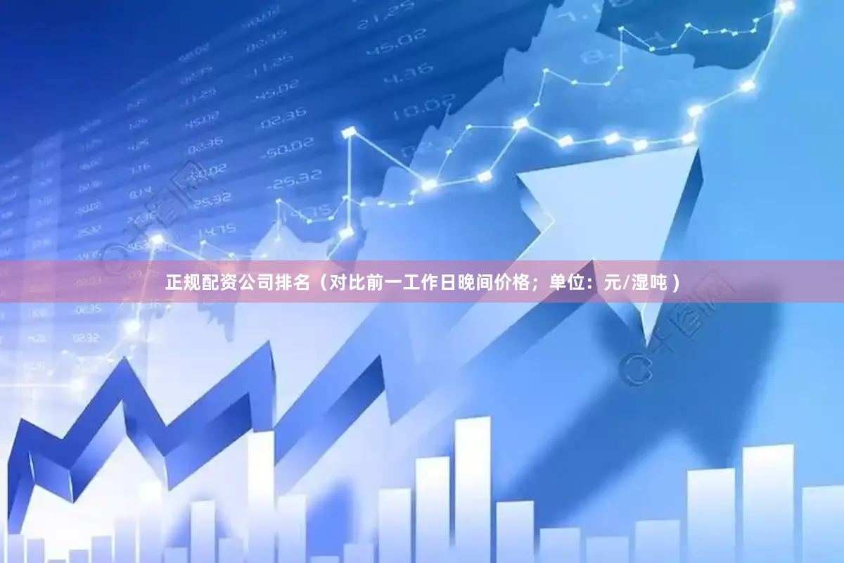 正规配资公司排名（对比前一工作日晚间价格；单位：元/湿吨 )